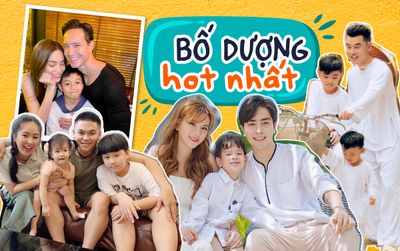 Top ông bố dượng hot nhất Vbiz: Kim Lý tưởng 'ngon' nhưng chưa phải là nhất