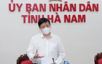 Bộ Y tế họp khẩn dịch Covid-19 ở Hà Nam: 'Tốc độ lây nhiễm nhanh, phải làm nhanh mới kiểm soát được'