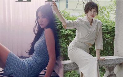 Goo Hye Sun lộ bụng mỡ, Song Hye Kyo khoe dáng 'ngon nghẻ' kỷ niệm 2 năm ly hôn Song Joong Ki