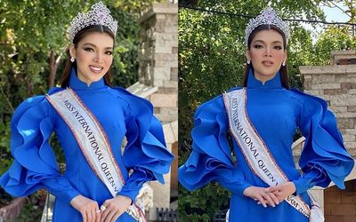 Hoa hậu Trân Đài mặc áo dài Việt tỏa sáng trên đất Mỹ: Sẵn sàng cho 'cuộc chiến' Miss International Queen