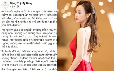 Giữa bão drama ngập tràn showbiz, Midu đăng đàn đầy ẩn ý: 'Đời người ngắn ngủi, chỉ mong giữ mình an yên'