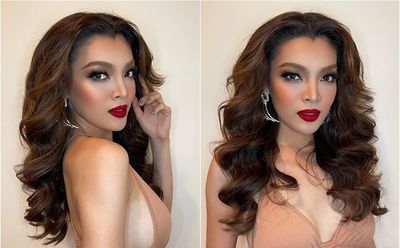 Trân Đài khiến fan yên tâm tuyệt đối với tài make-up khi dự thi Miss International Queen