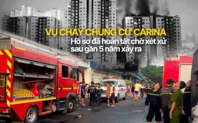 Vụ cháy Chung cư Carina làm 13 người tử vong: Hồ sơ đã hoàn tất chờ xét xử sau gần 5 năm xảy ra