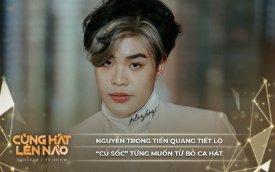 Nguyễn Trọng Tiến Quang tiết lộ 'cú sốc' đến nỗi muốn từ bỏ ca hát dù từng đạt Á quân The Voice Kids