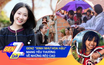 Nữ sinh 'xinh như hoa hậu' từng nhịn ăn sáng, chạy xe cub để mang yêu thương về những rẻo cao