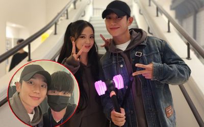 Bắt gặp Jung Hae In qua lại với 'người nhà' Jisoo (BlackPink)