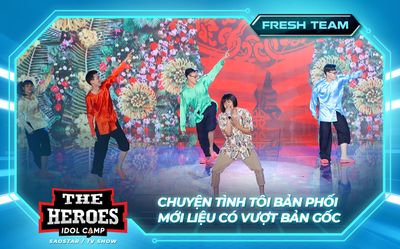 Mang hit chục triệu view lên sân khấu The Heroes, KHOA có vượt bản gốc hợp tác Kay Trần?