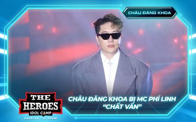 Châu Đăng Khoa bị MC Phí Linh 'chất vấn' thói quen lạ mỗi lần xuất hiện