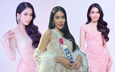 Á hậu Phương Anh hé lộ váy dạ hội Chung kết Miss International: Vẻ đẹp tri thức đầy 'xuất thần'