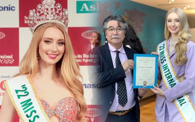 'Búp bê sống' lộ diện lần đầu sau đăng quang Miss International: Nhan sắc thăng hạng 'vùn vụt'