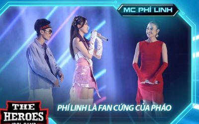 MC Phí Linh đích thị là fan cứng của Pháo: Hết đòi dạy nhảy đến ngân nga hát theo 'ngon ơ'