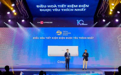 Casper việt nam được vinh danh 'điều hòa tiết kiệm điện được yêu thích nhất' tại tech awards 2022