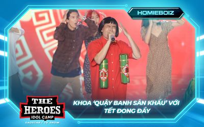 KHOA 'quậy' banh sân khấu với Tết Đong Đầy, bỏ hết phần rap của Kay Trần?