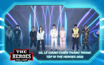 Bứt phá chặng gần cuối, Gil Lê liệu sẽ là quán quân The Heroes 2022?