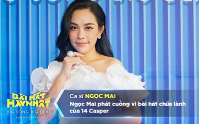 'O Sen' Ngọc Mai phát cuồng vì bài hát 'chữa lành' của 14 Casper