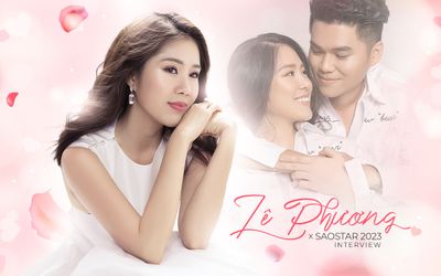 Diễn viên Lê Phương: 'Món quà Valentine lớn nhất mà tôi dành cho ông xã là bé Bông'