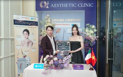 Tưng bừng khai trương viện thẩm mỹ quốc tế OI Aesthetic Clinic