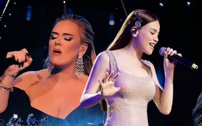 Hồ Ngọc Hà bất ngờ xuất hiện tại đêm nhạc của Adele