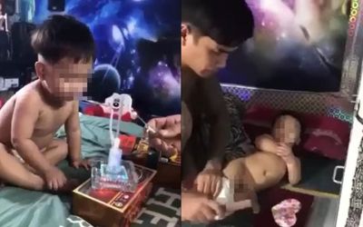 Vụ clip bé trai bị ép sử dụng chất nghi ma túy: Bất ngờ trước thông tin về 2 người liên quan