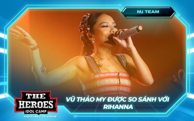 Trình diễn quá nóng bỏng, Vũ Thảo My được so sánh với Rihanna