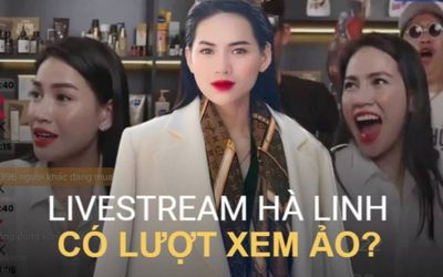 Phát hiện bất thường về số mắt xem ở livestream của Hà Linh, con số thực tế có phải 300 nghìn?