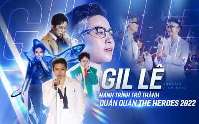 Hành trình trở thành quán quân The Heroes 2022 của Gil Lê