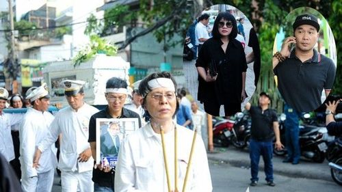 Sao Việt không cầm được nước mắt trong lễ tang nhạc sĩ Nguyễn Ánh 9