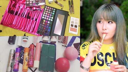 Choáng ngợp với bộ sưu tập đồ make up của cô nàng 9X lai ba dòng máu