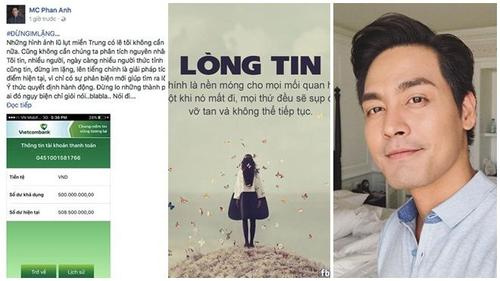 Phan Anh làm từ thiện, 8 tỉ đồng và câu chuyện về lòng tin