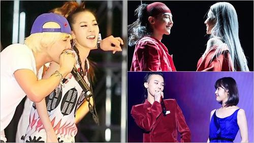 Sau CL - IU, đến lượt Dara làm 'kiều nữ' của G-Dragon trên sân khấu World Tour