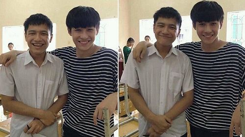 Nam sinh 2002 vô tình 'dìm hàng' bạn chỉ vì quá đẹp trai