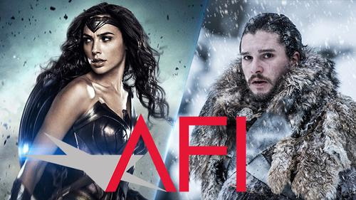 'Wonder Woman’ và ‘Game of Thrones’ được Viện phim Mỹ bình chọn là phim hay nhất năm 2017