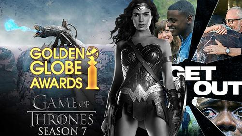 Quả Cầu Vàng 2018: 'Wonder Woman' vắng mặt, 'Get Out' từ phim kinh dị biến thành… phim hài