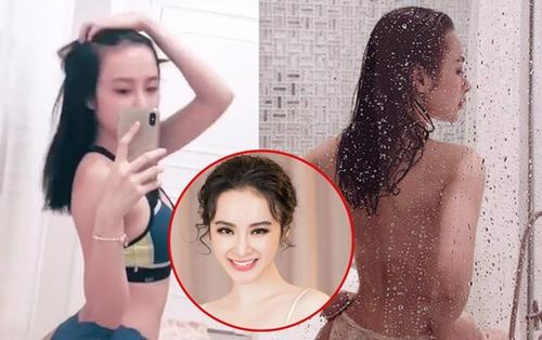 Bị nghi photoshop quá đà, Angela Phương Trinh tung clip khoe vòng 3 'bốc lửa'