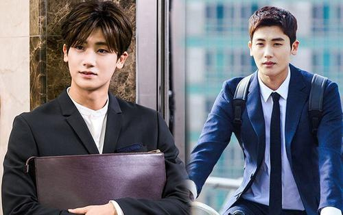 Yêu 'chị đẹp' thì cứ để Jung Hae In lo còn Park Hyung Sik yên tâm mặc suits và đấu trí