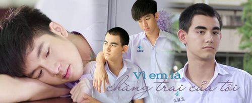 Frank và Drake - Hai anh chàng gây sốt trong phim boylove Thái 'Vì em là chàng trai của tôi'