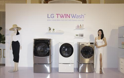 LG giới thiệu máy giặt lồng đôi TWINWash tại Việt Nam: Có thể điều khiển thông qua smartphone!