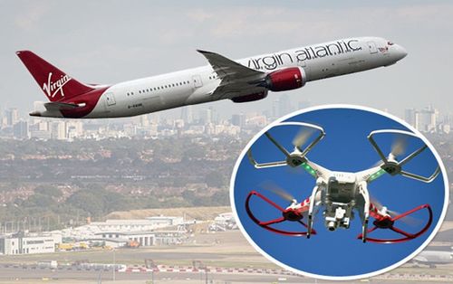 Phi cơ chở 264 hành khách suýt va chạm máy bay không người lái