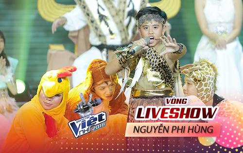 Liveshow 3: Phi Hùng hóa Sơn Tinh biểu diễn trên nền nhạc 'kiệt tác' opera