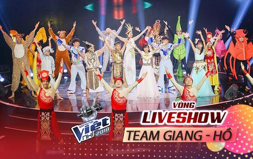 'Khó lòng nuốt nổi' khi xem lại chiến thắng của đội Giang - Hồ tại Vòng Liveshow 3