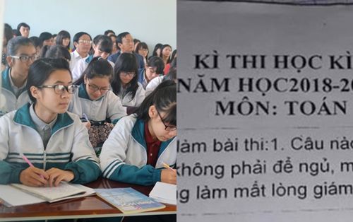 Thầy giáo gây sốt với dòng nhắn nhủ trong tập đề cương vô cùng dễ thương gửi tới học sinh