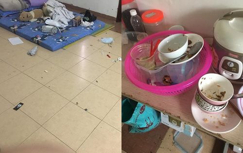 Gái xinh gây sốc với căn phòng bừa bộn, ngập rác của mình chỉ sau vài ngày nghỉ tết Dương lịch