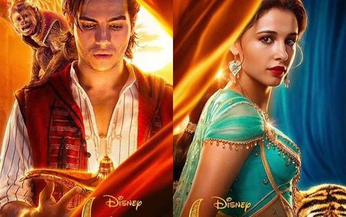 Disney tung poster mới 'xinh lung linh' từ dàn nhân vật chính 'Aladdin'