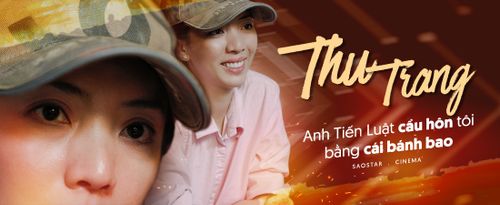 Thu Trang: 'Không áp lực trước thành công của Hai Phượng, anh Tiến Luật cầu hôn tôi bằng cái bánh bao'