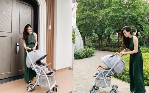 Á hậu Tú Anh ngọt ngào khen ông xã khéo tay khi trả lời bình luận của fan