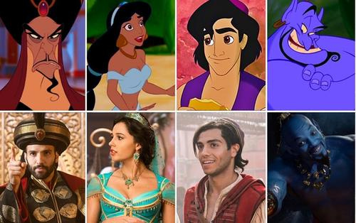 Tìm hiểu dàn diễn viên thủ vai chính trong 'Aladdin' live-action 2019 so với phiên bản hoạt hình 1992