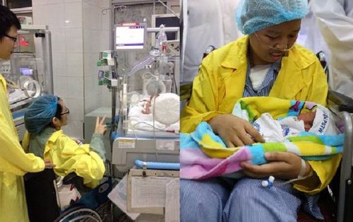 Rơi nước nước với khoảnh khắc những người mẹ từ chối điều trị ung thư khát khao được một lần ôm con vào lòng