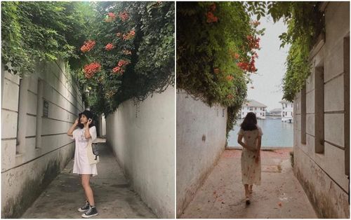 Xuất hiện con hẻm nhỏ siêu deep, siêu lãng mạn sát Hồ Tây khiến giới trẻ Hà Nội truy lùng