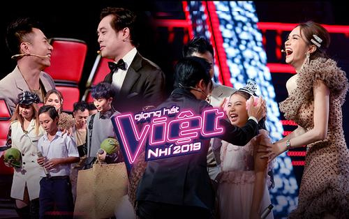 Tập 3 The Voice Kids 2019: Phạm Quỳnh Anh tiếc nuối - Hương Giang năn nỉ 'phá phong tỏa' vì cậu bé 'tặng bưởi'