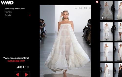 BST của Công Trí vào danh sách những thiết kế đẹp nổi bật của NYFW 2020, được Vogue, ,Harper Bazaar Mỹ vinh danh